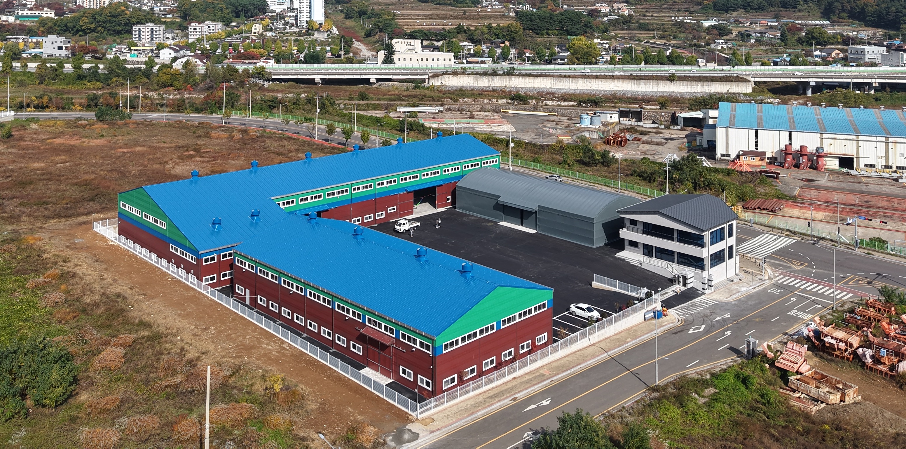 제이엠알테크 신축공장 전경